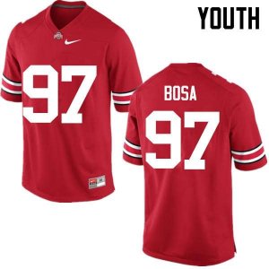 NCAA Ohio State Buckeyes Youth #97 Joey Bosa Red Nike Football College Jersey YWU3845HM